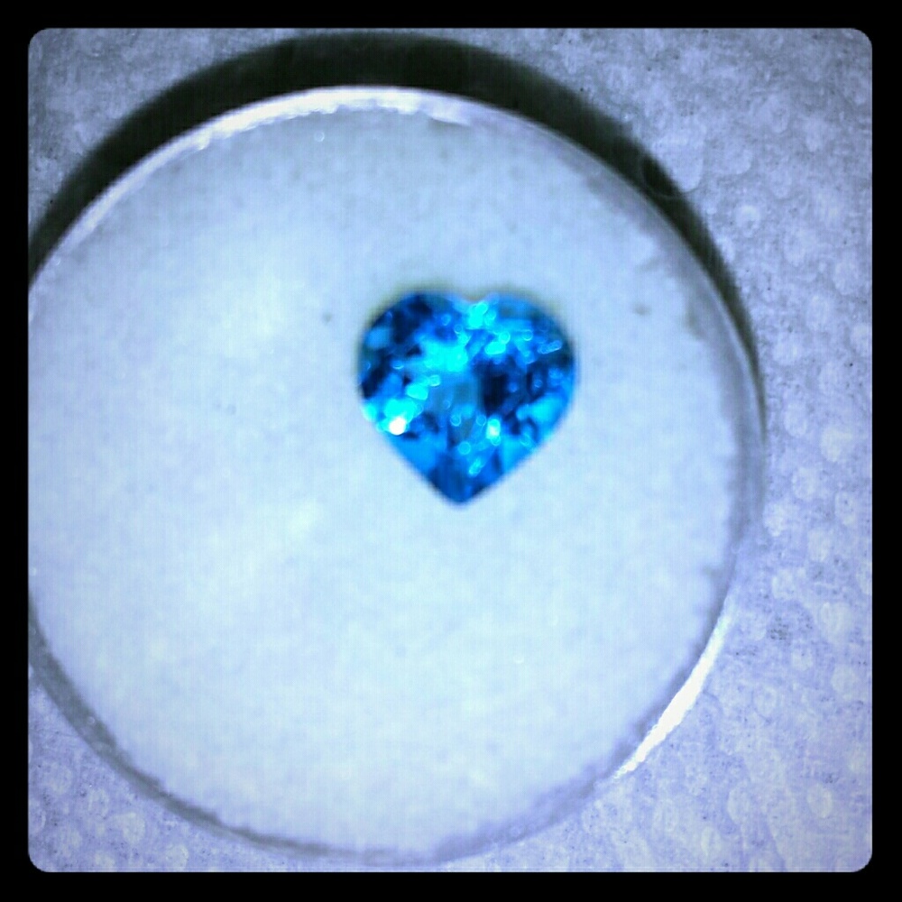 Swiss blue topaz